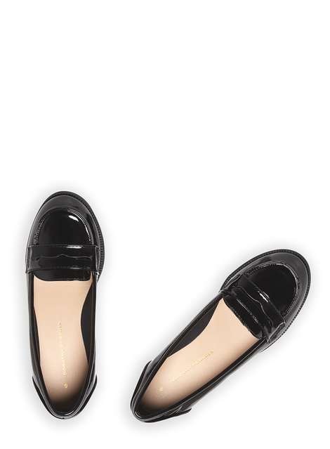 Black Patent 'Lily' Loafers